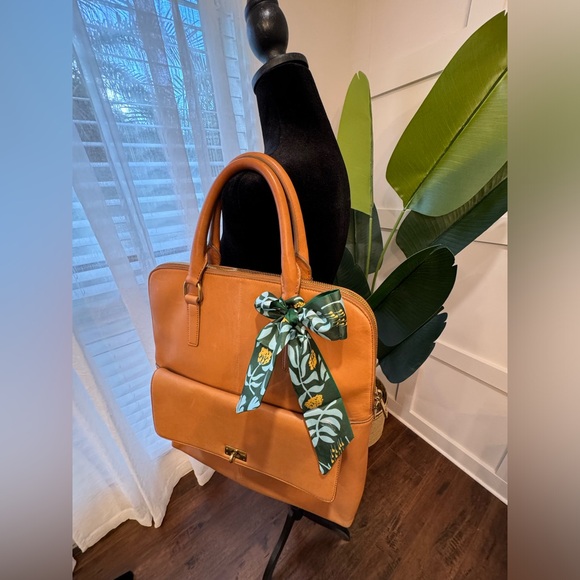 JCrew Leather Tote/Shoulder Bag - Picture 4 of 14